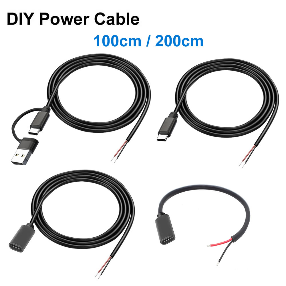 Electronics Repair Gadgets - DC 2-pinowy kabel zasilający USB i