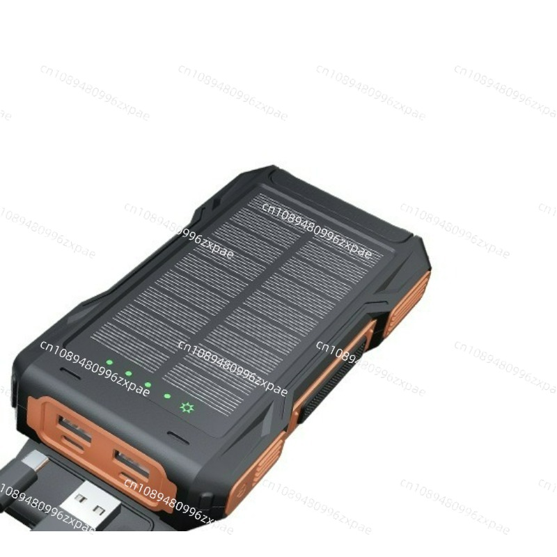 Solar Powered Charger - Solarny power bank 10000mAh z ładowaniem