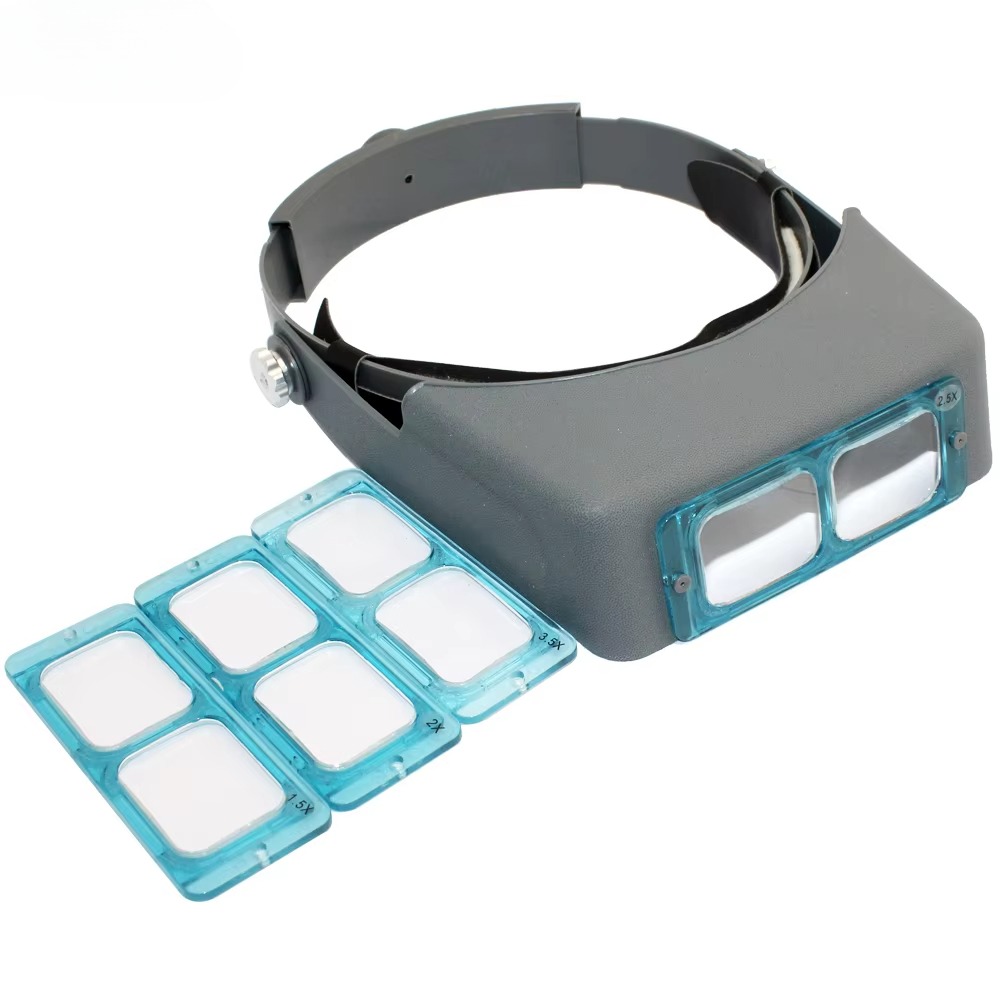Electronics Repair Gadgets - Profesjonalna lupa nagłowna 1,5X 2X 2,5X