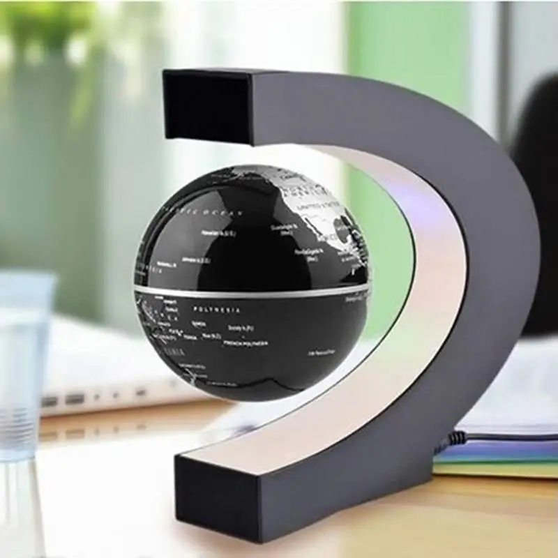 Electronic Gadgets For Home - Magnetyczna Lampa Lewitująca LED Mapa Świata