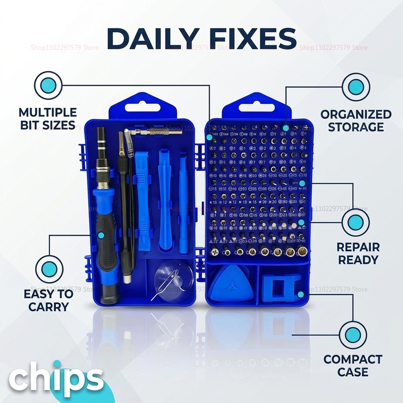 Zestaw wkrętaków wielofunkcyjn – Electronics Repair Gadgets recenzja i cena