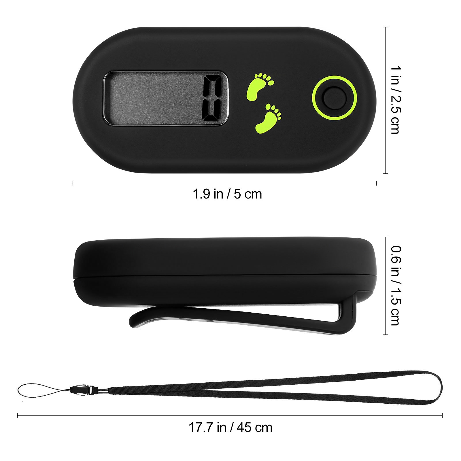 Elektroniczny krokomierz przen – Electronic Gadgets For Home recenzja i cena