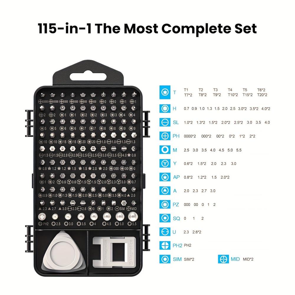 Zestaw wkrętaków precyzyjnych  – Electronics Repair Gadgets recenzja i cena