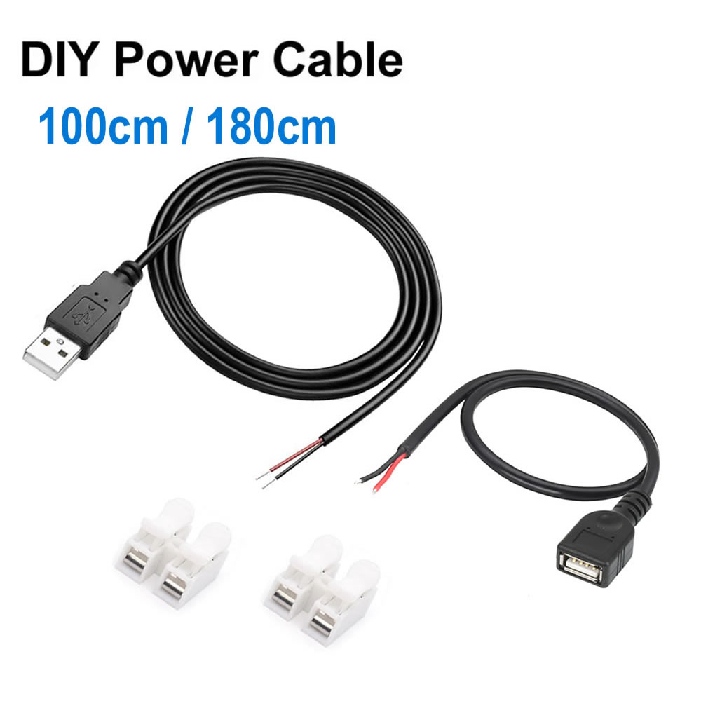 Kabel zasilający USB DC 2-pino – Electronics Repair Gadgets recenzja i cena