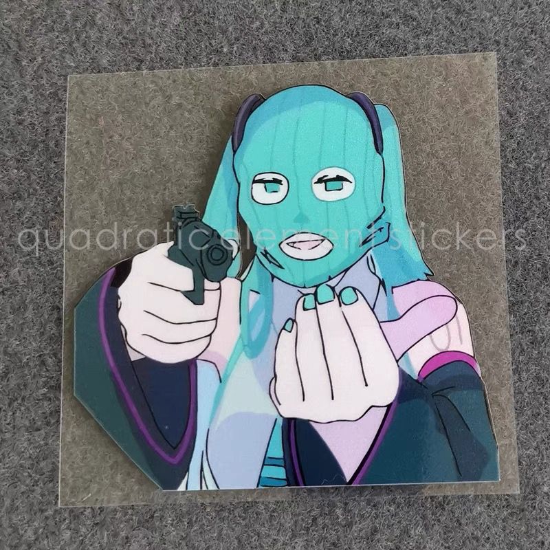 Naklejka na motocykl Miku, wod – Electronic Gift recenzja i cena