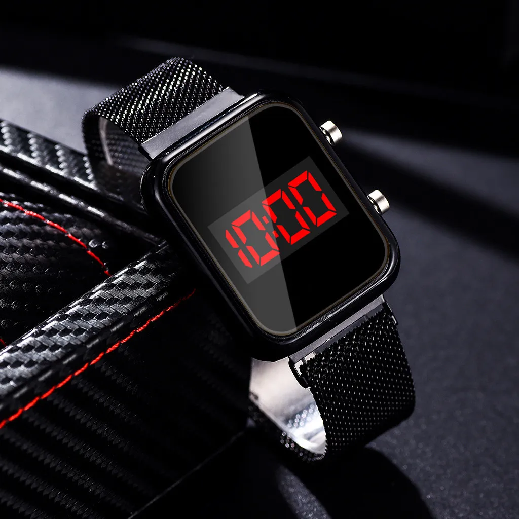 Modne zegarki LED z magnetyczn – Electronics Gadgets For Men recenzja i cena