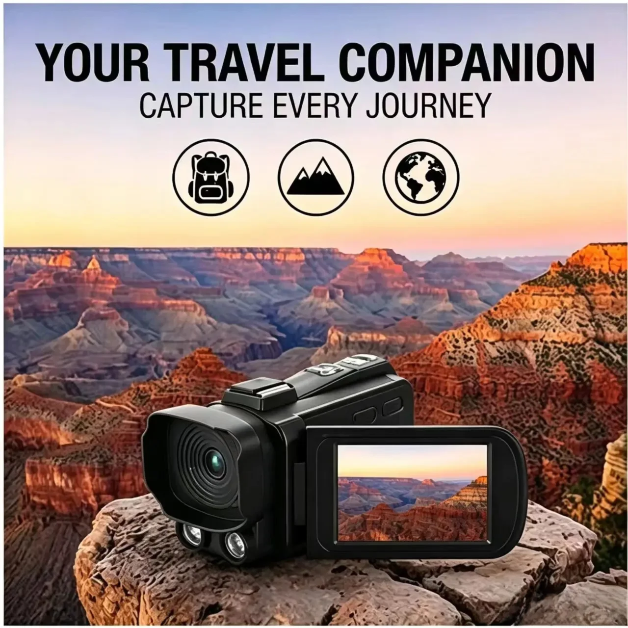 Kamera cyfrowa 1080P Full HD,  – Electronic Gadgets For Home recenzja i cena