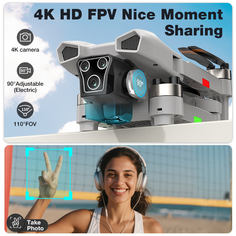 L017 Pro Drone Mini Składany Q – Electronics And Gadgets P recenzja i cena