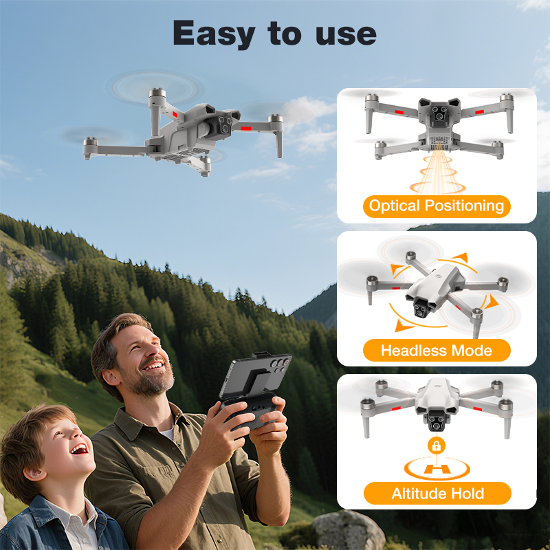 L017 Pro Drone Mini Składany Q – Electronics And Gadgets P recenzja i cena
